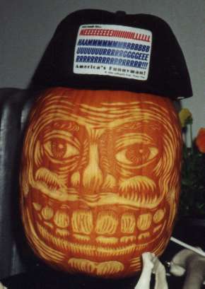A picture of a Jack-o-Lantern